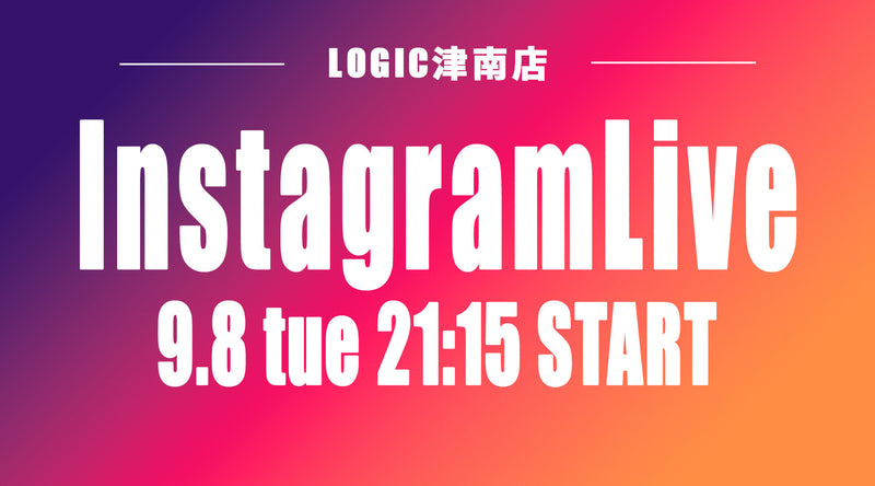 9/8 21:15～ インスタライブ配信💓